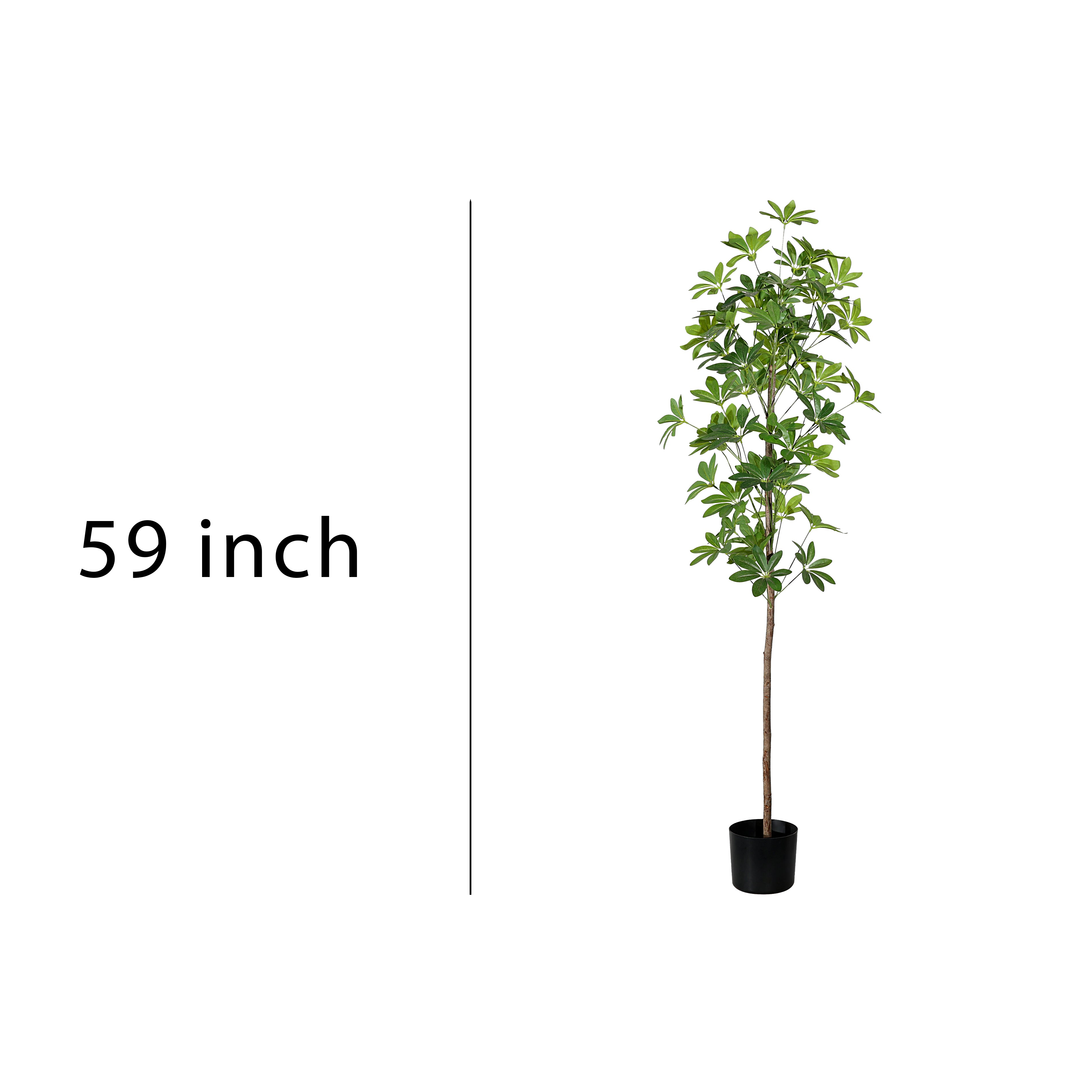 Artificial Schefflera Tree – Lifelike Indoor Greenery