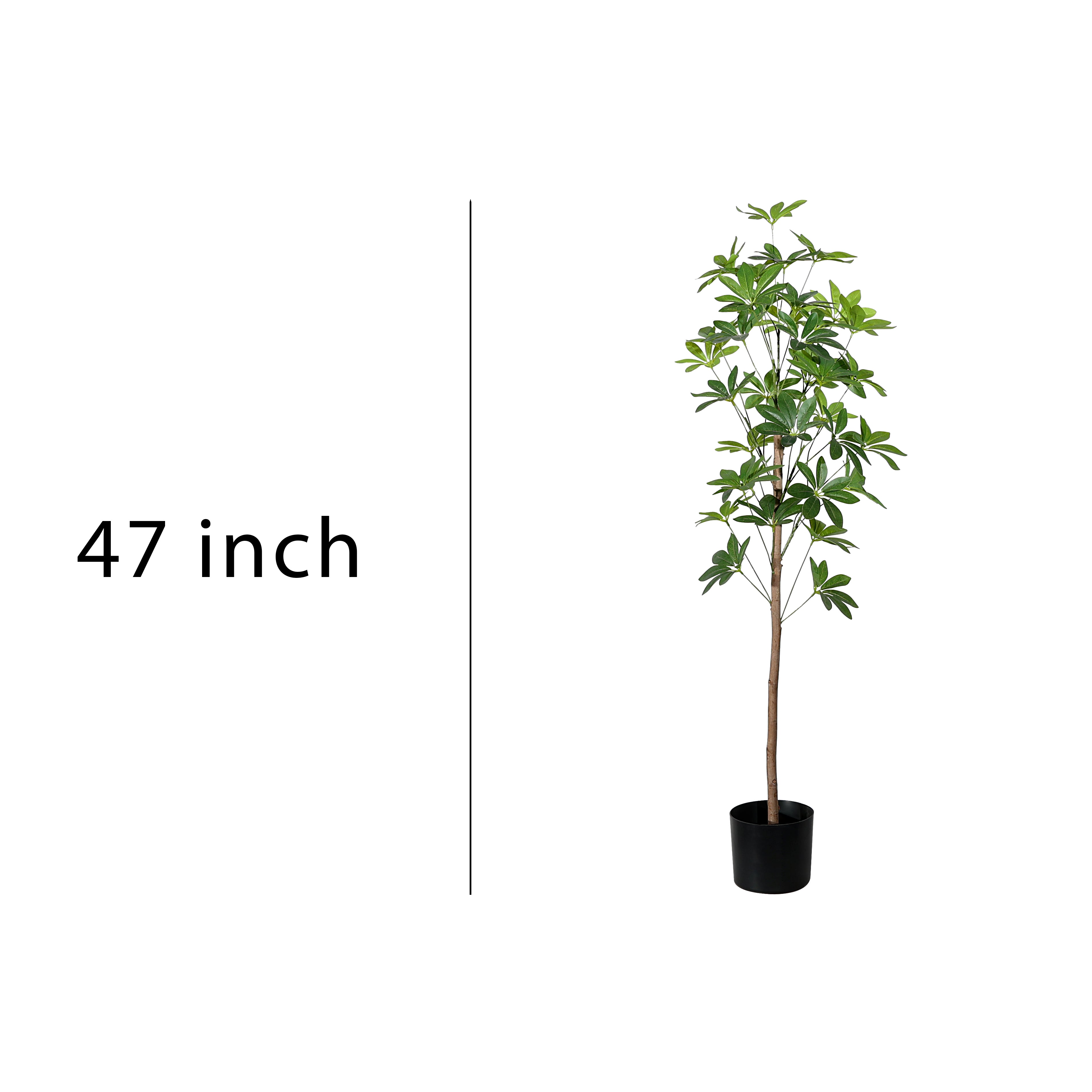 Artificial Schefflera Tree – Lifelike Indoor Greenery