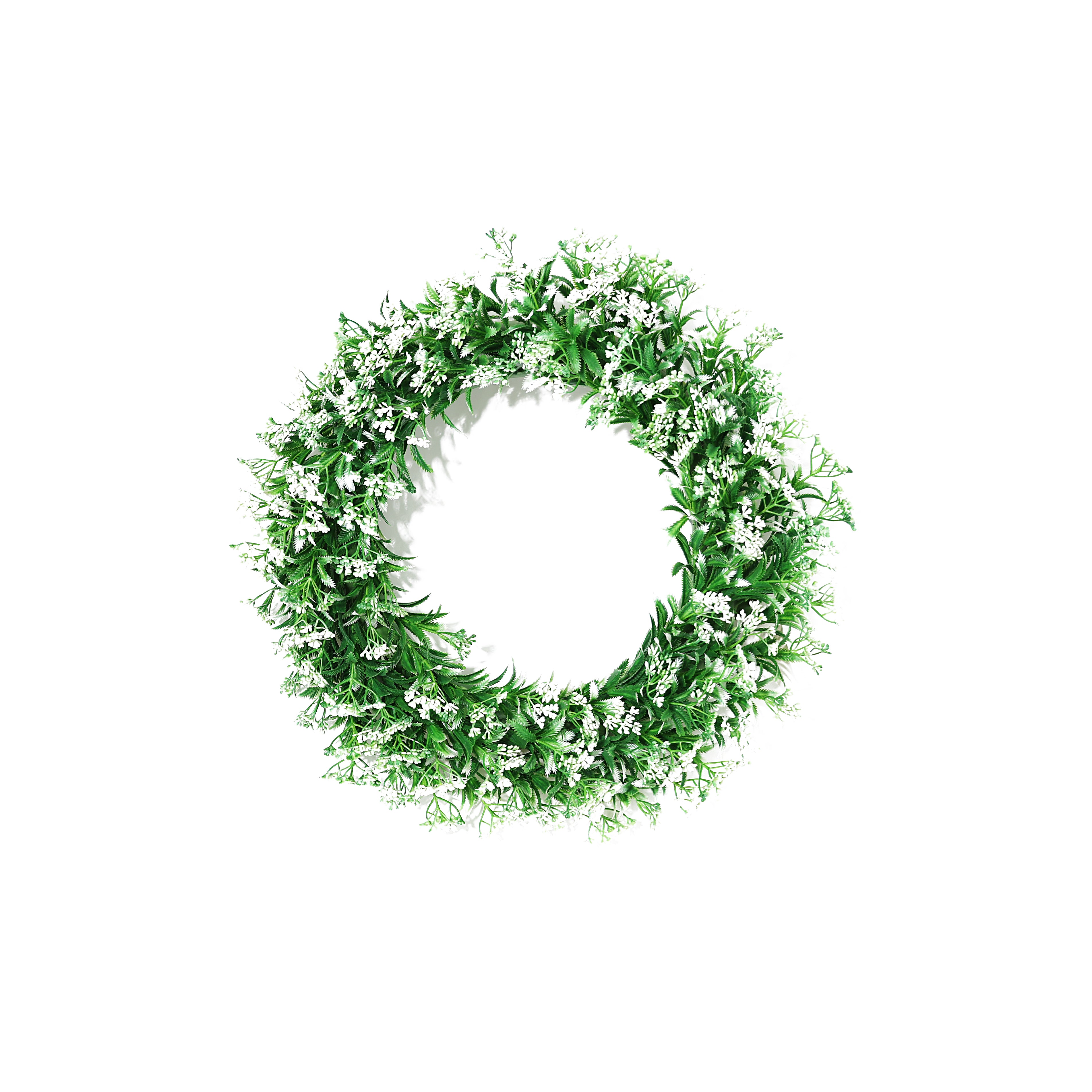 Artificial Fern Wreath for All Seasons