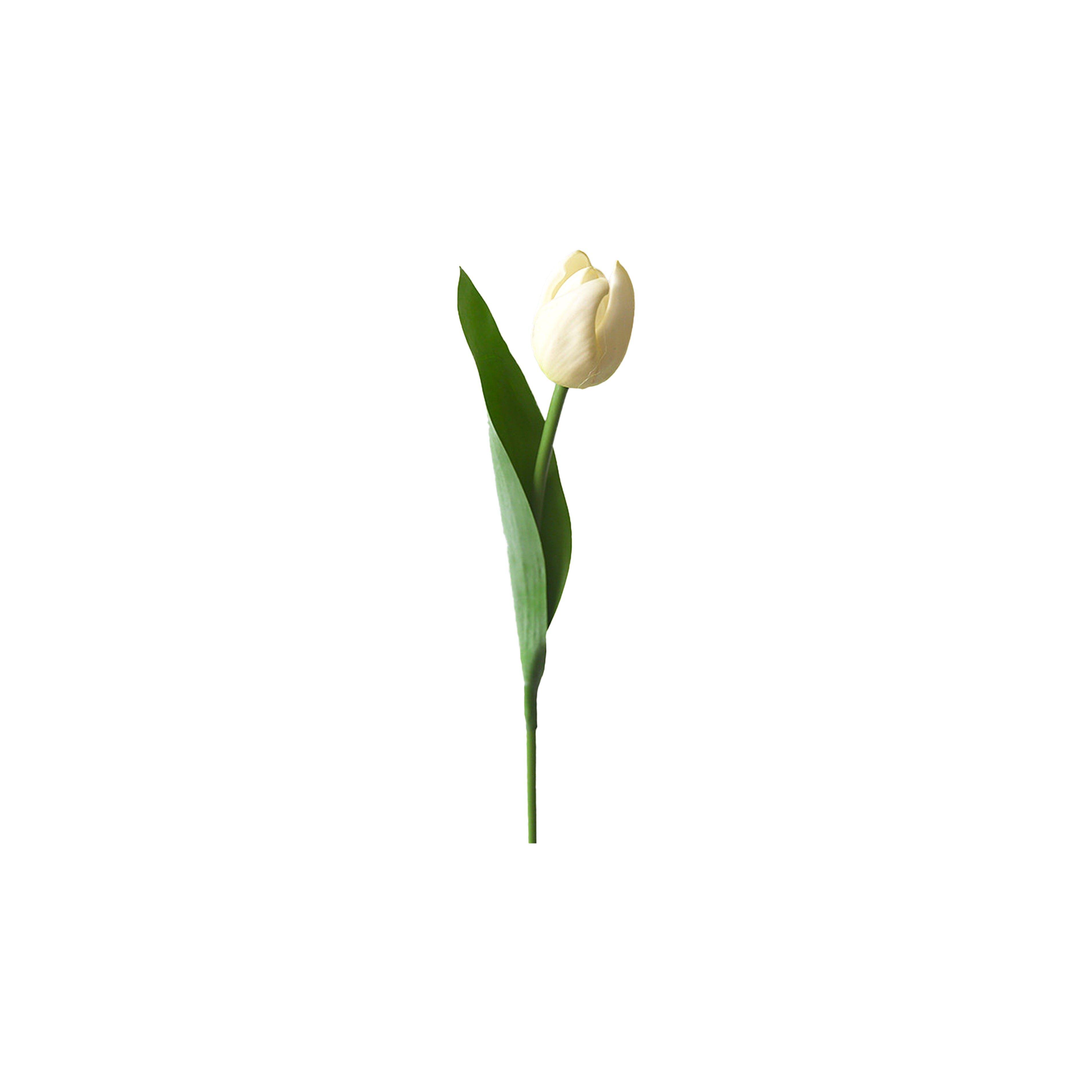 18.5" Artificial Tulip Stem - Single Lifelike Flower