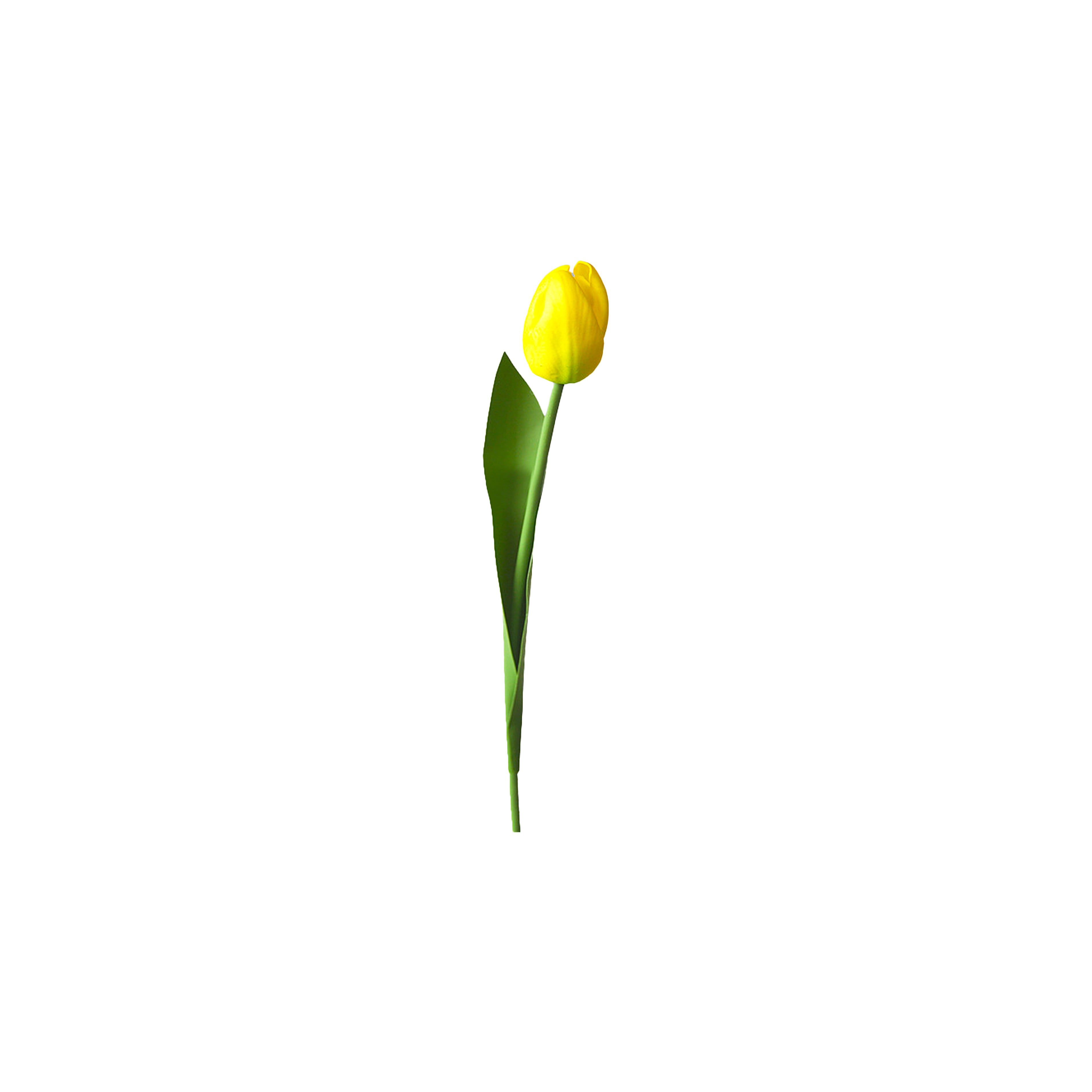 18.5" Artificial Tulip Stem - Single Lifelike Flower