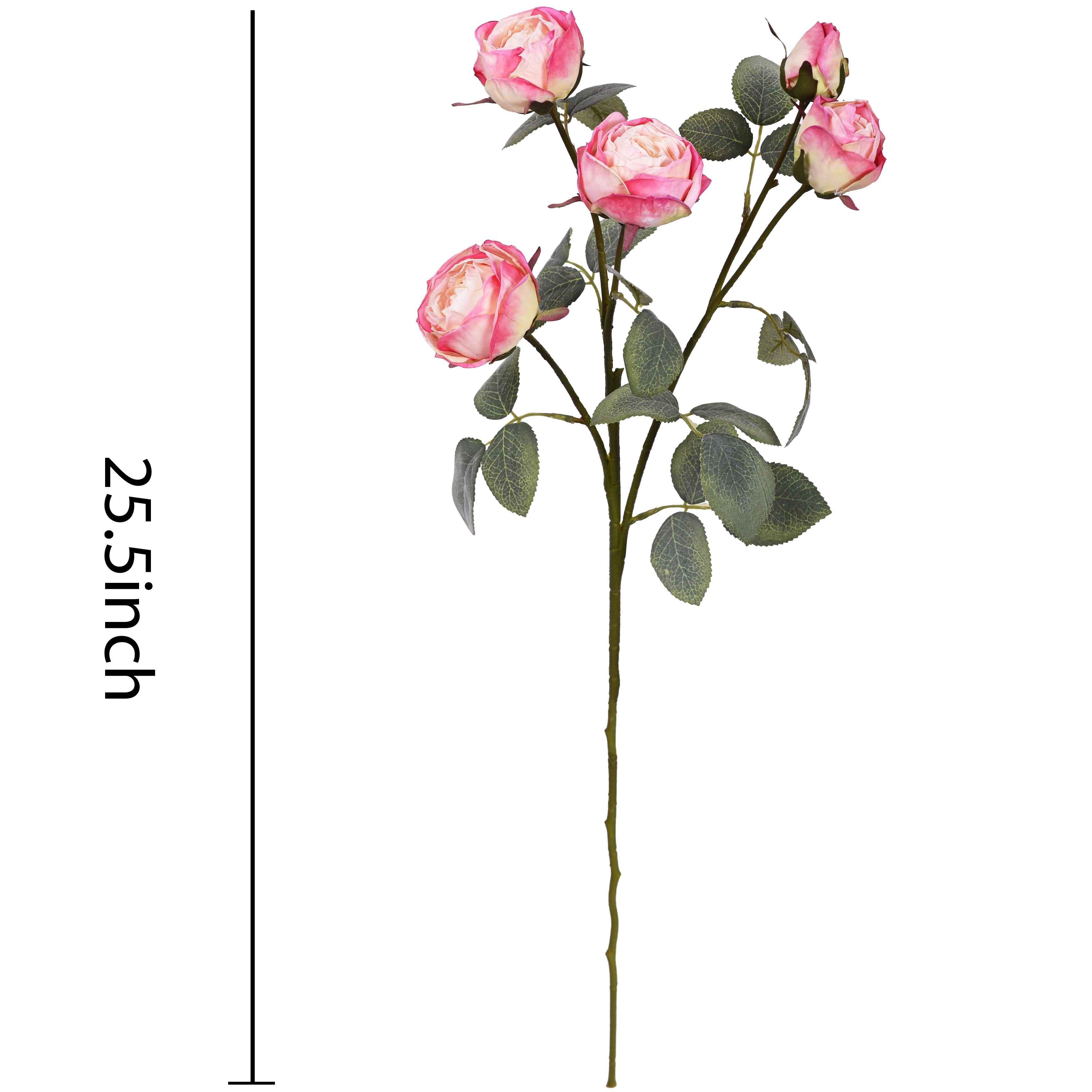 25.5-Inch Artificial Rose Spray