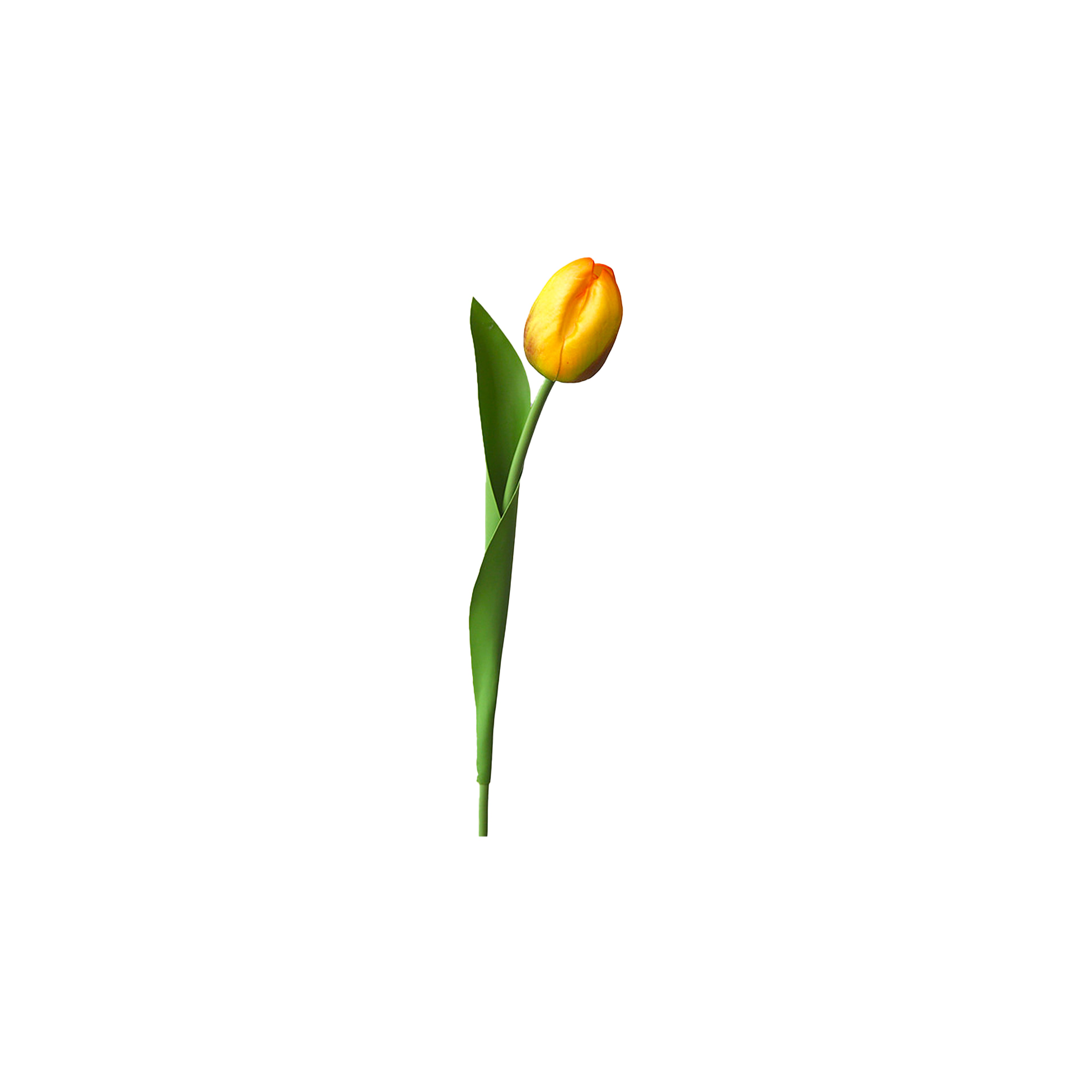 18.5" Artificial Tulip Stem - Single Lifelike Flower