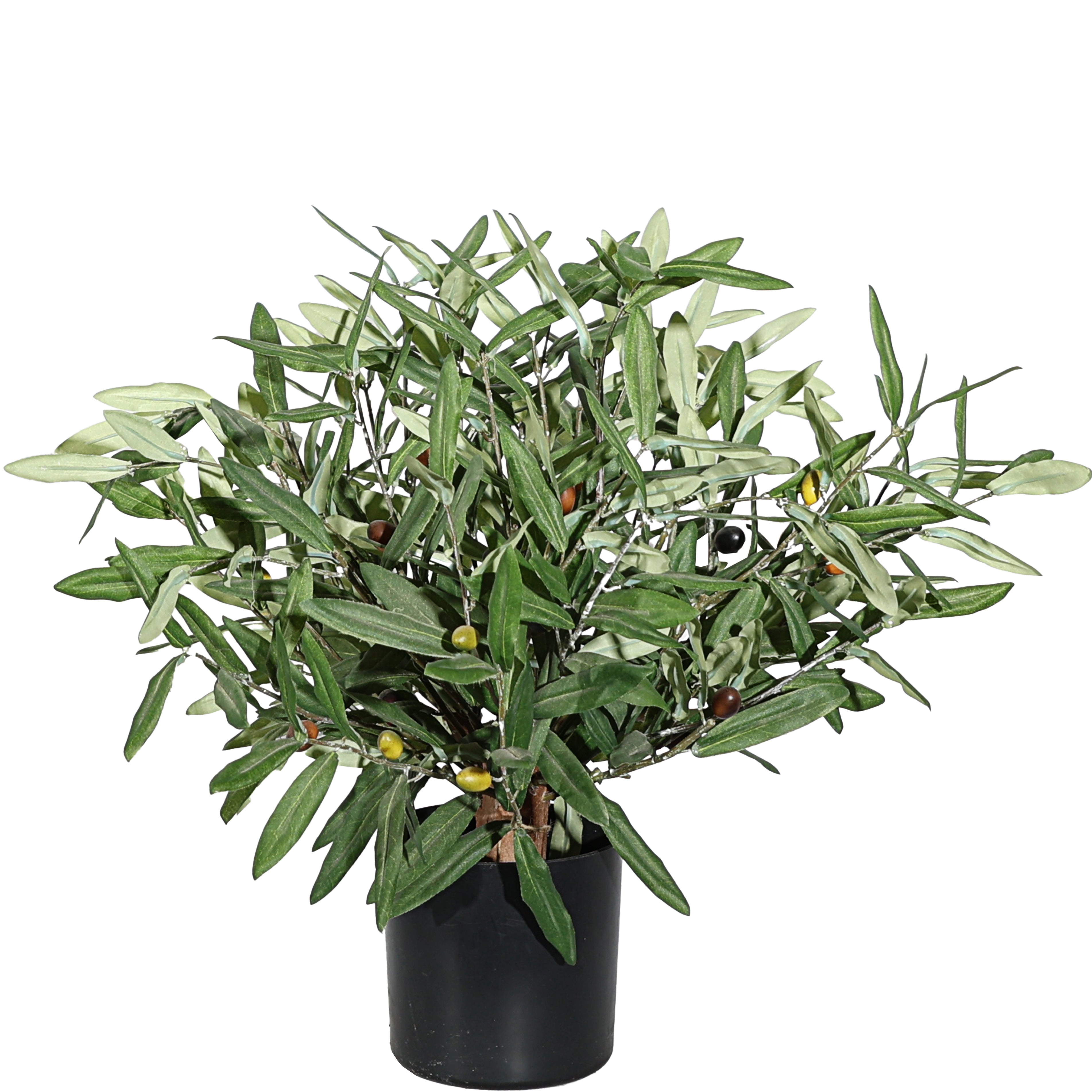 17.7 Inch Potted Artificial Olive Plant