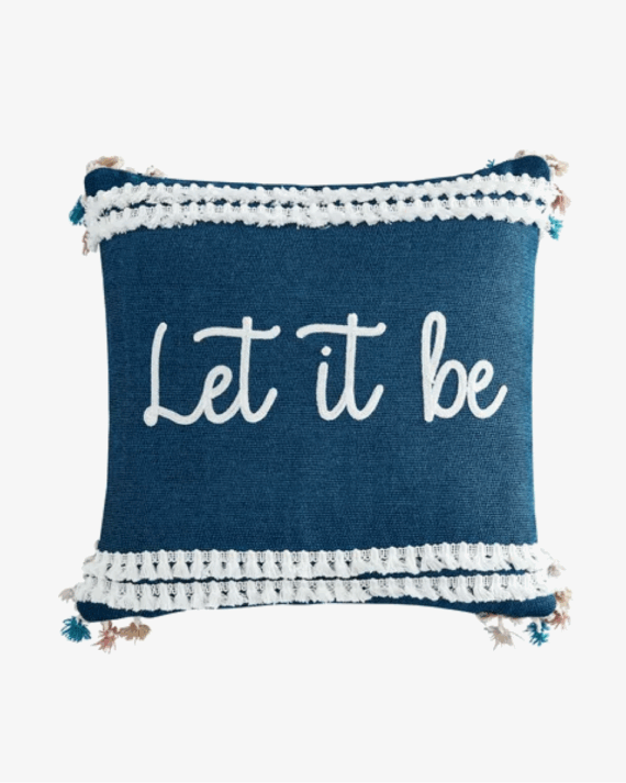 Let It Be Decorative Throw Pillow